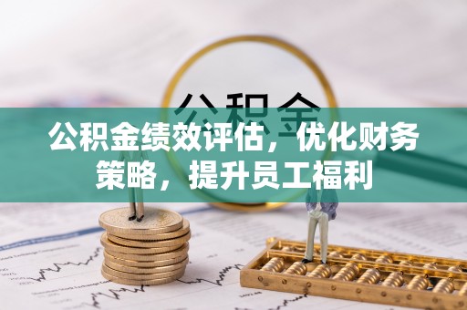 荔波公积金绩效评估，优化财务策略，提升员工福利