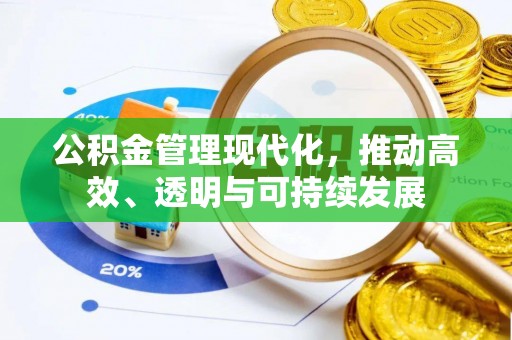 荔波公积金管理现代化，推动高效、透明与可持续发展