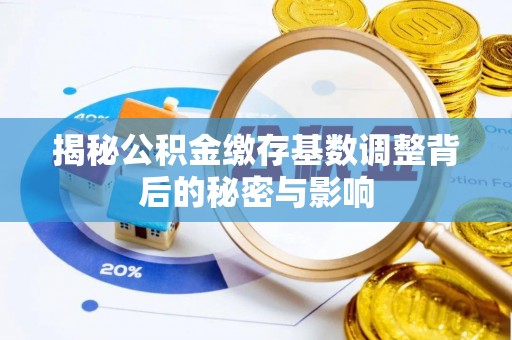 荔波揭秘公积金缴存基数调整背后的秘密与影响