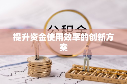 荔波提升资金使用效率的创新方案