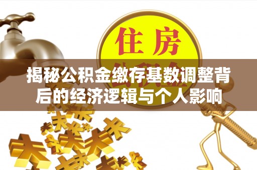 荔波揭秘公积金缴存基数调整背后的经济逻辑与个人影响
