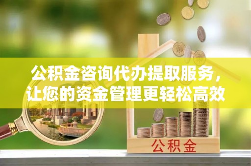 荔波公积金咨询代办提取服务，让您的资金管理更轻松高效