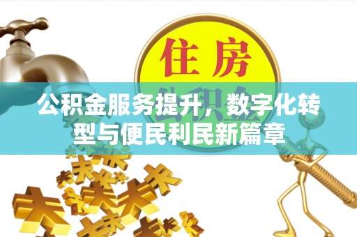 荔波公积金服务提升，数字化转型与便民利民新篇章