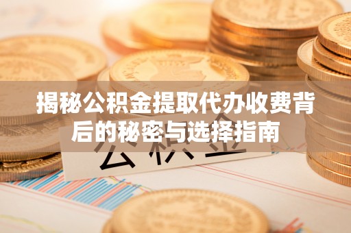 荔波揭秘公积金提取代办收费背后的秘密与选择指南
