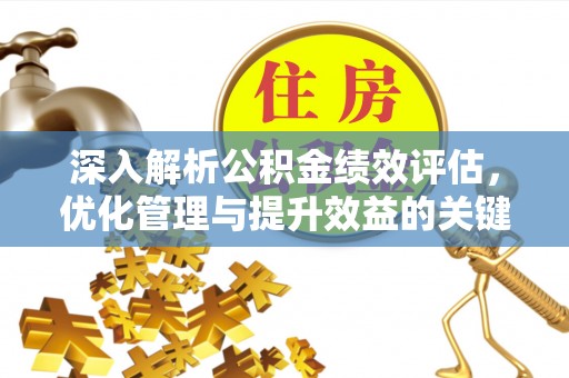 荔波深入解析公积金绩效评估，优化管理与提升效益的关键路径
