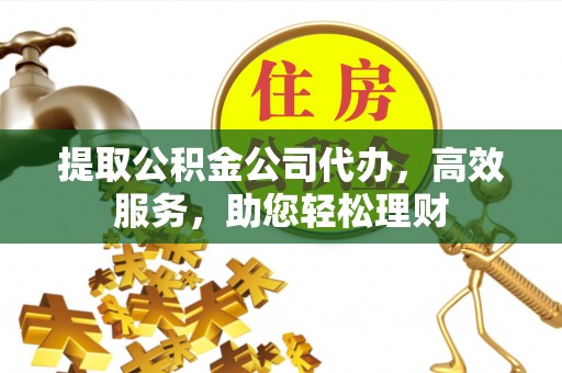 荔波提取公积金公司代办，高效服务，助您轻松理财