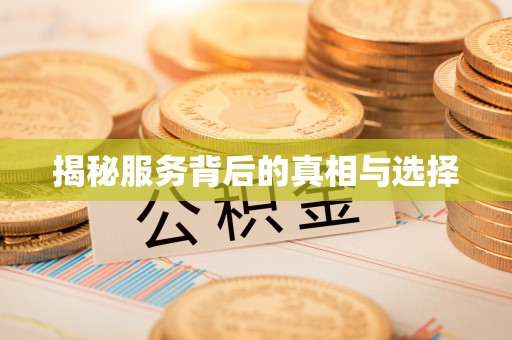 荔波揭秘服务背后的真相与选择