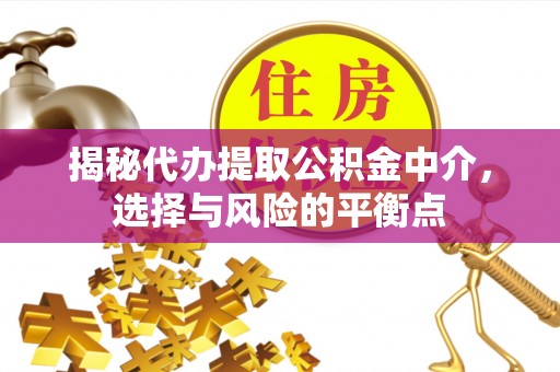 荔波揭秘代办提取公积金中介，选择与风险的平衡点