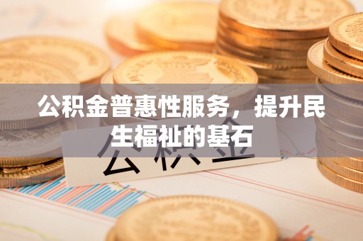 荔波公积金普惠性服务，提升民生福祉的基石
