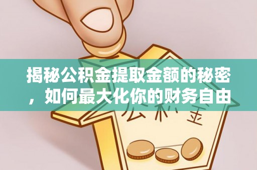 荔波揭秘公积金提取金额的秘密，如何最大化你的财务自由