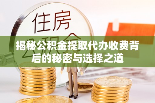 荔波揭秘公积金提取代办收费背后的秘密与选择之道